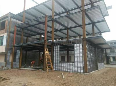 一體成形裝配式鋼混結構建筑4層住宅、4-6層廠房、6-11層辦公樓工藝流程圖集