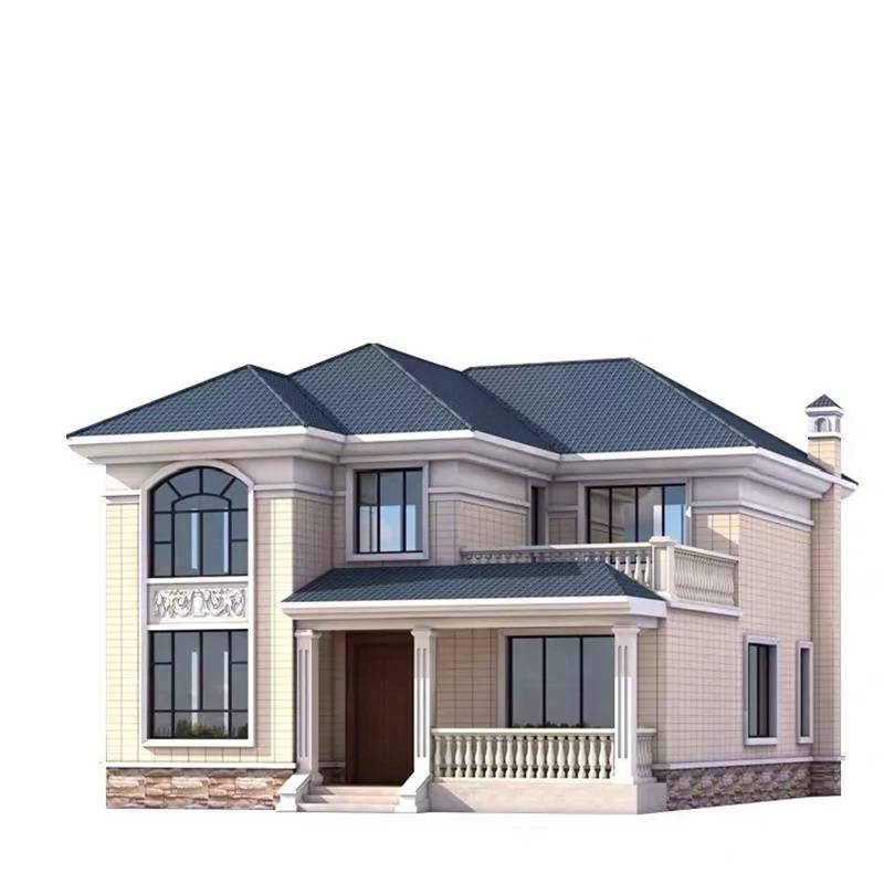 石家莊藁城 裝配式鋼結構自保溫節能別墅，引領農村住房新潮流